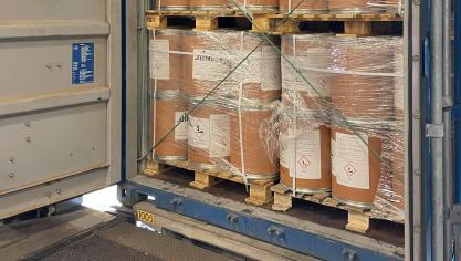 Les contrôles sont menés en divers endroits, tels que des ports et aéroports. Ils ont conduit  à la saisie de 18,7 t de pesticides, soit nettement moins qu’en 2020 (816).