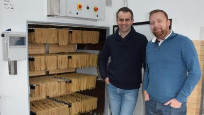 François Francotte et Jean-Louis Lefebvre espèrent bien devenir des spécialistes des pâtes.