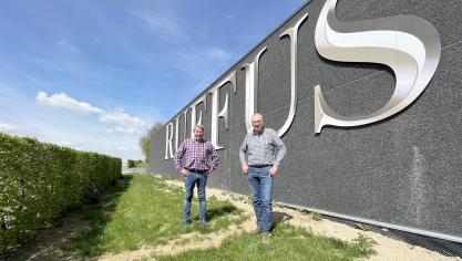 Raymond Leroy et Etienne Delbeke, deux des cinq associés de Ruffus.
