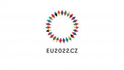 Le logo de la présidence est un symbole graphique contenant un total de 27 éléments qui représentent un nombre égal d