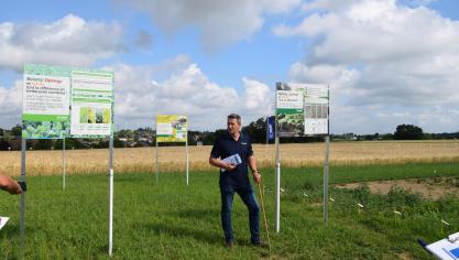 Pour Bruno Burlet, crop advisor Basf, le Belanty (aussi nommé Dynergy et Velary)  représente une solution alternative et supplémentaire intéressante  pour la protection fongicide des betteraves et pommes de terre.