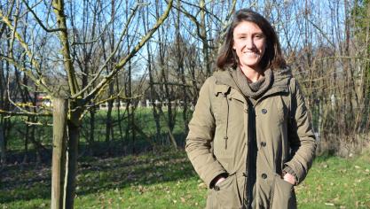 « Lorsque l’on travaille dans le domaine  de l’agroécologie et de l’agriculture  régénérative, il est d’important de  rester en contact avec le terrain »,  soutient Fanny Boeraeve.