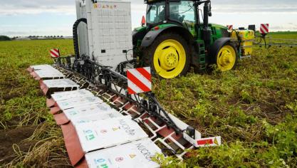 Nucrop, la solution électrique hybride de protection des cultures, sera sur le marché belge en 2023.