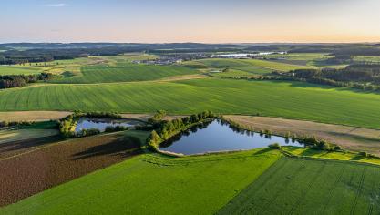 vue-ensemble-champs-verts-couper-souffle-petits-etangs-dans-zone-rurale