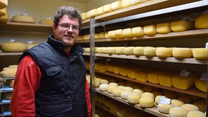 L’objectif de Denis Kairet est de valoriser son lait  dans une grande diversité de produits laitiers.