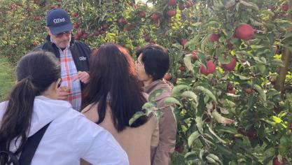 Visite d’une délégation chinoise en septembre 2023.