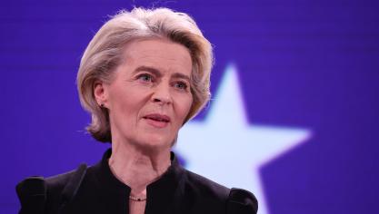 Ursula von der Lyen fait office de favorite pour reprendre le poste à l’issue des  élections européennes qui se tiendront  du 6 au 9 juin.