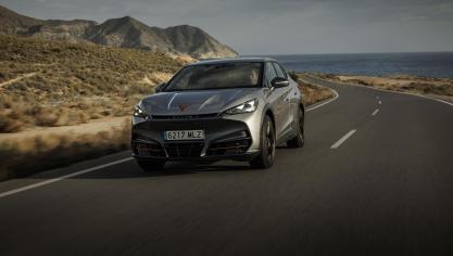 Avec le Tavascan,  Cupra est bien décidé  à faire valoir son statut  de marqueà part entière sur le marché des  voitures électriques.