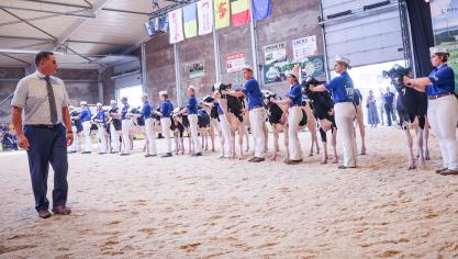 156jeunes passionnés par l’élevage, provenant de 17pays à travers le monde ont pris part au concours.