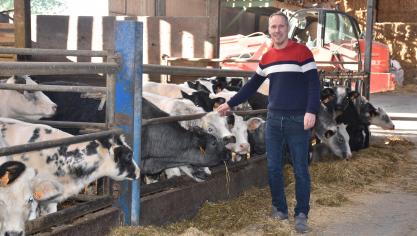 Jean-François Moesen s’est inscrit dans la démarche défendue par «Les Broutards» et sa charte dont les grandes lignes imposent aux éleveurs de garder les bêtes dans une même implantation locale dans un système respectueux de l’animal, de la biodiversité.