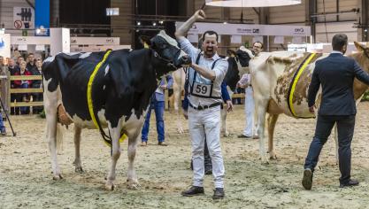 La remise des prix... Une véritable explosion de joie !
