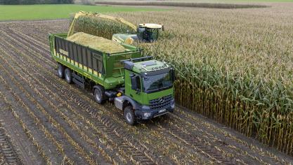 La Gx 520 AgriLiner affiche un volume maximal de chargement de 52m².