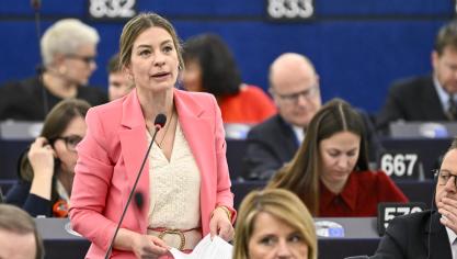 La Française Céline Imart soutient la création  d’organisations de producteurs qu’elle estime nécessaire pour garantir un renforcement de certaines filières  face aux premiers acheteurs.