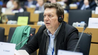 Benoît Cassart redoute que l’adoption de la nouvelle régelementation soit une catastrophe économique  pour la filière.