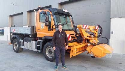 Déjà adopté, notamment, par de nombreuses communes, l’Unimog a une place à prendre dans les exploitations agricoles du pays,  selon Antoine Theijs.