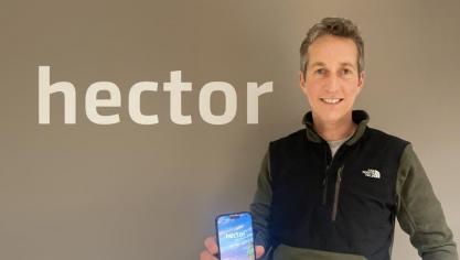« Ce que souhaite un agriculteur, c’est être dans ses cultures ou dans son étable plutôt que derrière un bureau. C’est pourquoi Hector est utilisable partout où il se trouve, grâce à son smartphone », explique Henri Louvigny.