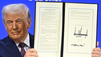 Après une semaine de fortes tensions géopolitiques, le président américain a finalement décidé  en marge du Forum économique de Davos, de calmer le jeu, pour le moment.