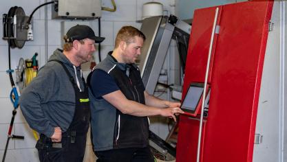 L’éleveur peut être stressé par cette nouvelle technologie qu’il devra apprendre à maîtriser.