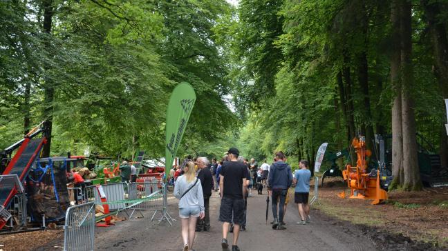 42.250 visiteurs ont circulé sur le parcours tracé dans la Forêt à Auby-sur-Semois.