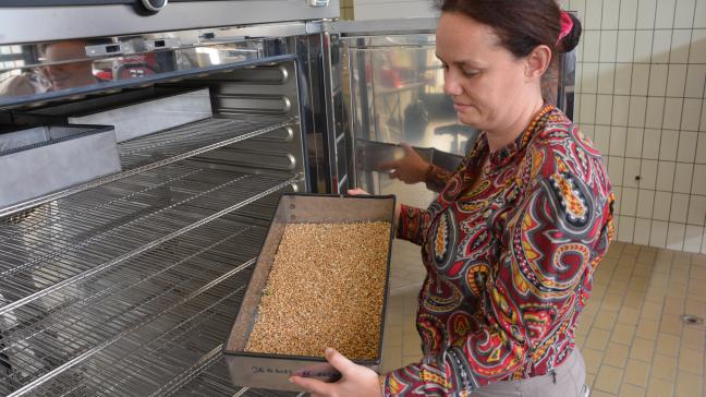 Parmi les milliers d’échantillons de grains réceptionnés au laboratoire de technologie céréalière du Cra-w à Gembloux, certains – humidité excessive – sont placés dans des étuves avant analyse.