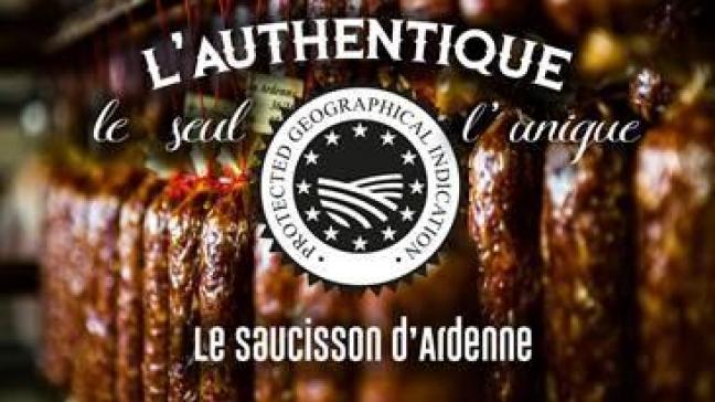 La nouvelle appellation «saucisson d’Ardenne» va rejoindre plus de 1.410 produits déjà protégés au plan européen.