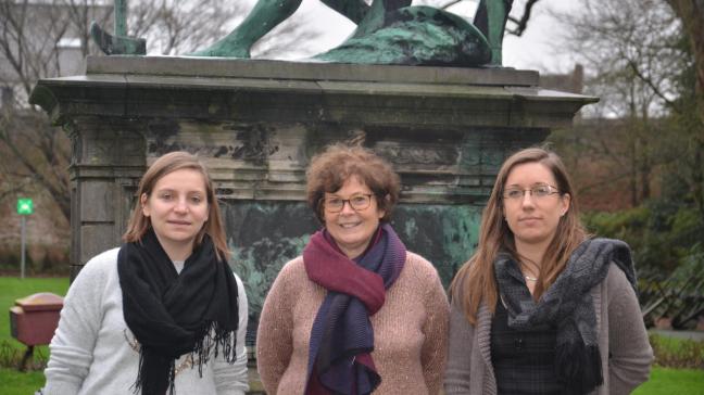 Aurélie Lainé, Marianne Sindic et Viviane Patz (de gauche à droite) forment une partie du pôle hygiénique de Gembloux qui accompagne les  transformateurs dans le cadre des obligations légales.