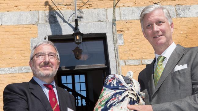 Ce projet, présenté par Domminique Godin, président de la Srfb, a reçu
le soutien du roi Philippe. Belga