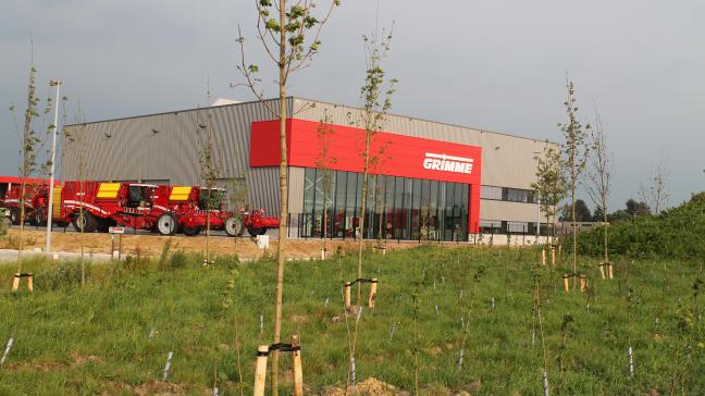 Grimme a quitté Houthem (Hainaut) pour un nouveau bâtiment situé à Roulers.