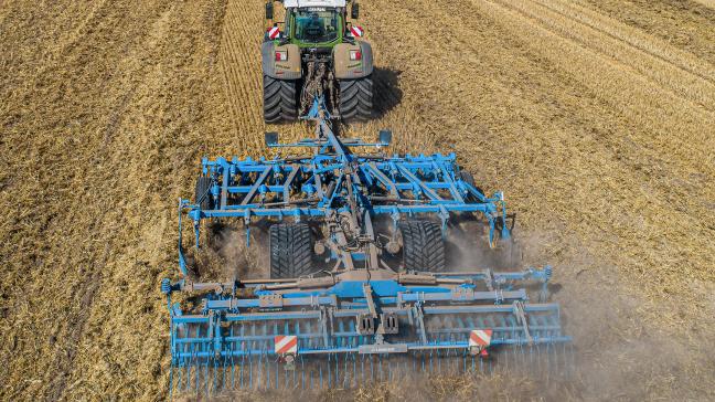 La disposition des dents n'est qu'un des principaux points sur lesquels Lemken a amélioré son cultivateur Karat.