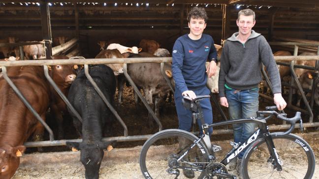 Chez les De Lie, la passion du vélo et de l’élevage se partage en famille.