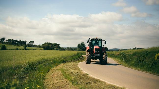 tracteur route