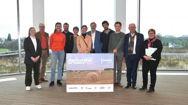 Le concours des «Agriculteurs de Valeurs» récompense cette année 5 agriculteurs :  quatre issus de la province de Namur et un de la province de Liège.