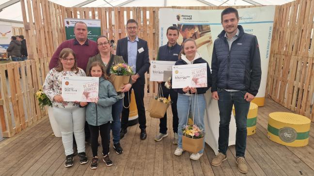 Trois lauréats se sont distingués pour la qualité de leur glace, dans un contexte de résultats serrés entre les 12 participants.