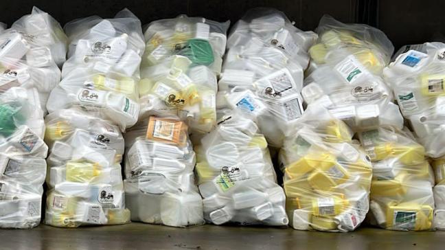 Le taux de collecte moyen de AgriRecover des dix dernières années est de 84 %. L’année dernière, le pourcentage très élevé de 95 % a été atteint.