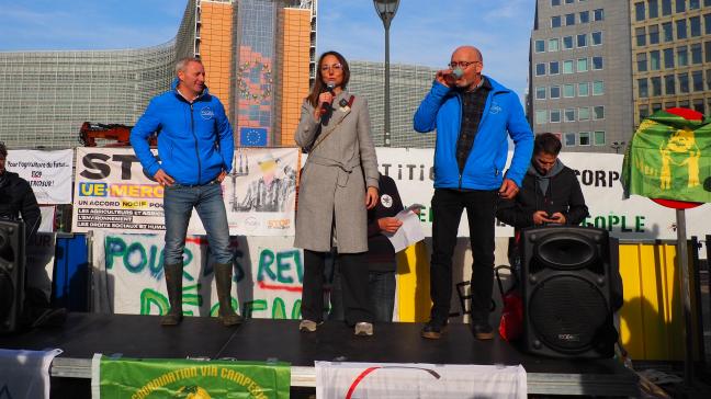 « La commission aurait dû faire preuve de flexibilité et d’ouverture par rapport à l’expression de la colère  agricole du début cette année » regrette  Saskia Bricmont.