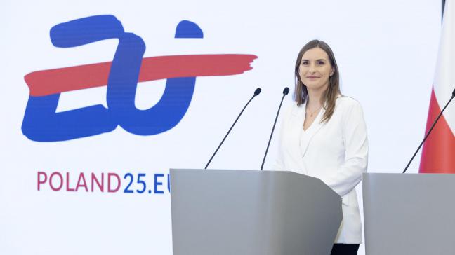 Mi-décembre, la Pologne a dévoilé son logo, son slogan et son programme pour le premier semestre de 2025.