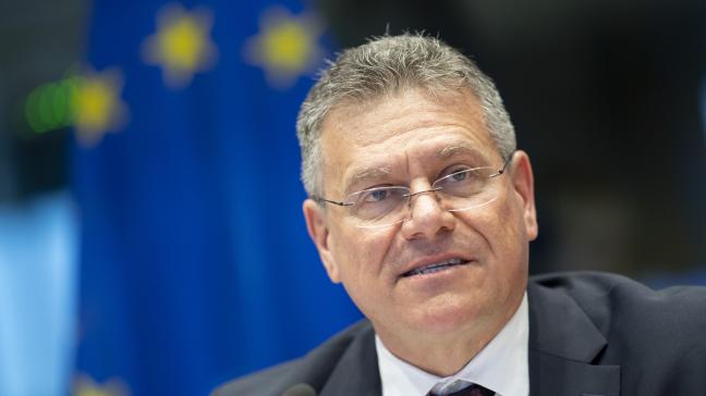 Le commissaire Sefcovic a souligné l’importance  de travailler de concert avec la communauté agricole « pour que l’agriculture européenne reste une  superpuissance exportatrice ».