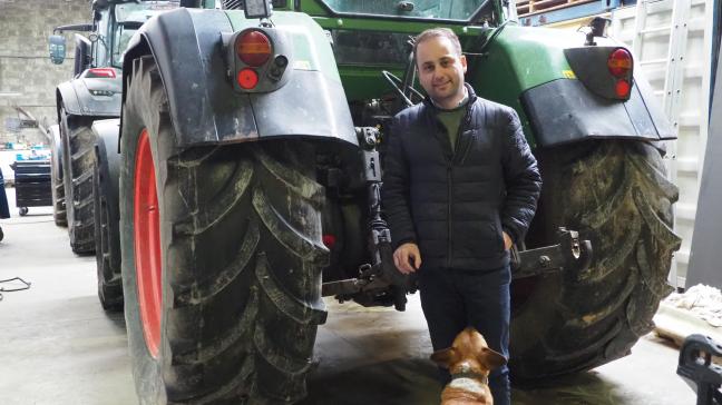 Victime d’un cambriolage, Thomas Cnockaert a investi 45.000€ pour améliorer les systèmes d’alarme et de vidéo-surveillance sur son exploitation de Mettet.