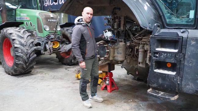 Equiper un tracteur de ce type de GPS chez RTK Agri coûte 6.250€ pour un montage hydraulique. Quant à la balise, elle revient à 65€.