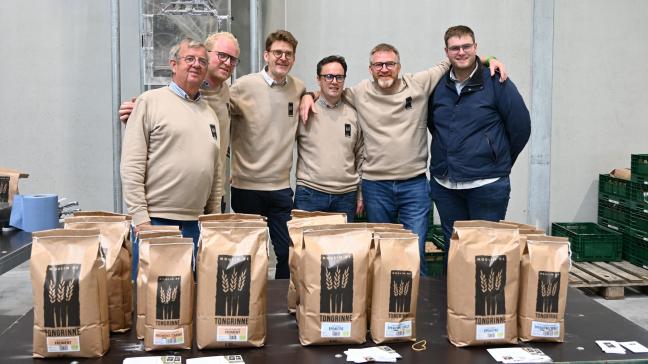 Pierre et Olivier Lemaire, Jérôme Hanoteau et Henry Dumont de Chassart souhaitaient valoriser leurs productions de céréales et Jonathan Lenartz désirait développer une filière de farines bio. Les deux ambitions se sont rencontrées.