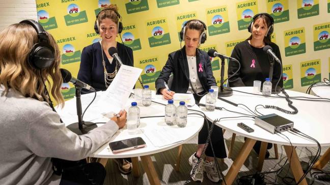Pour Cindy Rabaey, la députée régionale et bourgmestre Valérie Dejardin,  ainsi qu’Hélène Flamand, responsable durabilité chez Puratos, les femmes jouent  un rôle déterminant dans la transformation durable du secteur agricole.