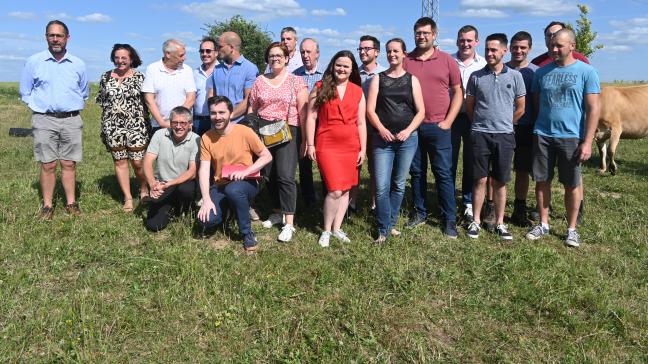 Les éleveurs se sont unispour sauver l’abattoir d’Ath.