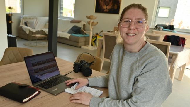 Olivia exerce cette activité depuis 2014. Elle suit presque chaque concours  de Blanc Bleu Belge.