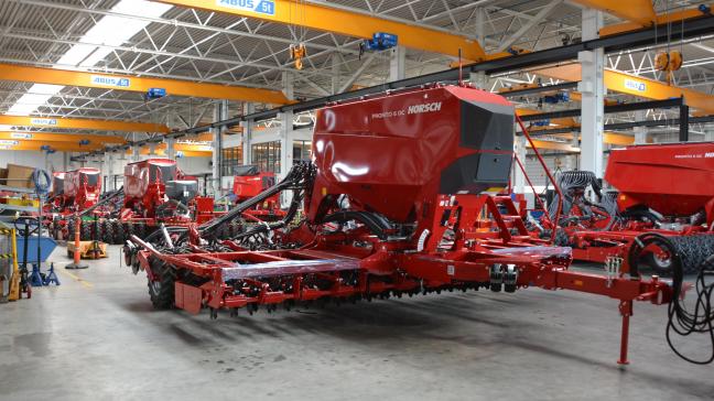 En Belgique, Horsch travaille  avec trois concessionnaires officiels.