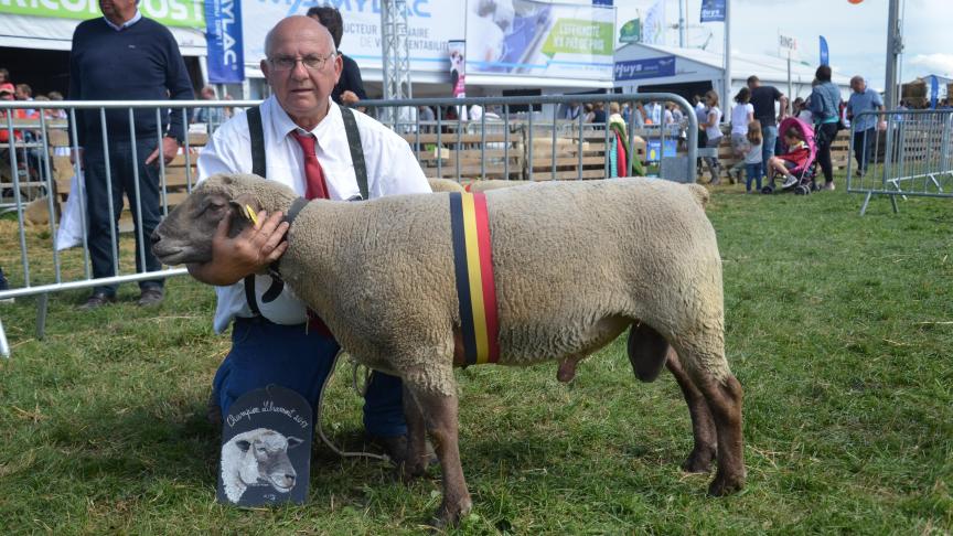 Championj des antenais Vendéen,  à Pierre Ghislain, Nodebais.