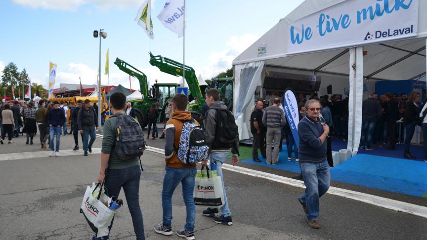 Plus de 100.000 visiteurs professionnels sont attendus au Parc Expo de Rennes pour  la 32e édition du 2e plus grand rendez-vous européen de l’élevage.