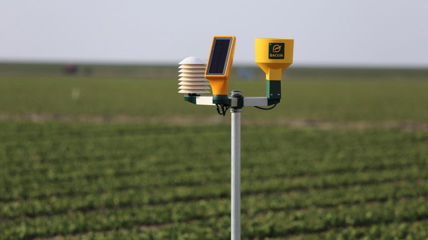 De plus en plus d’agriculteurs disposent d’une station météo spécialisée afin de gérer au mieux leurs cultures en fonction des aléas climatiques.