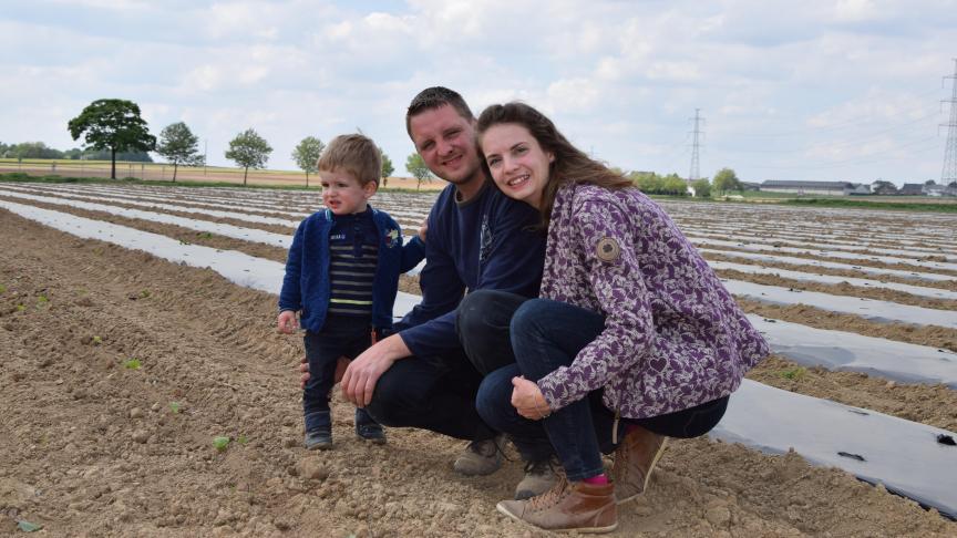 Thomas et Hélène cultivent une trentaine de variétés de légumes sur une surface de 9 ha.