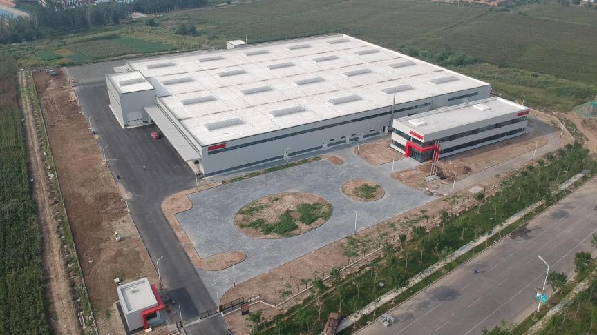 La nouvelle usine s’étend  sur 12.500 m².