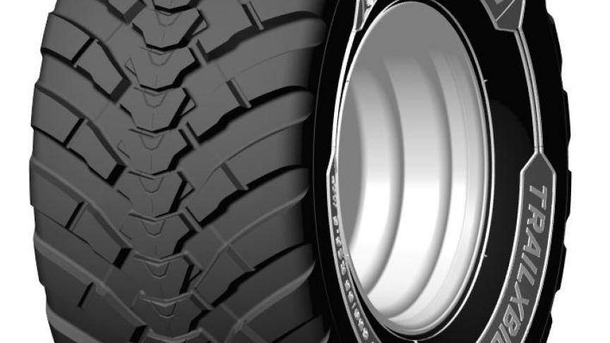 Le TrailXBib est adapté à un usage mixte route/champs et destiné aux remorques, épandeurs et tonnes à lisier.